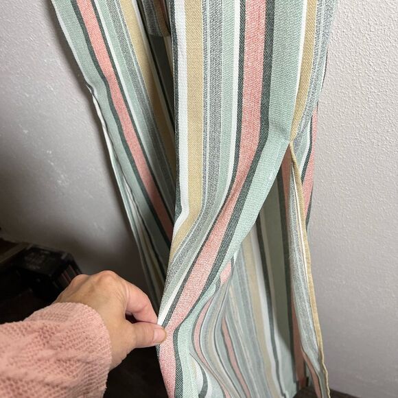 Women’s Monteau multicolor striped jumpsuit - Picture 2 of 5